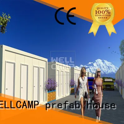 WELLCAMP, WELLCAMP prefab house, WELLCAMP container house Brand c13 project c10 modern container house fast