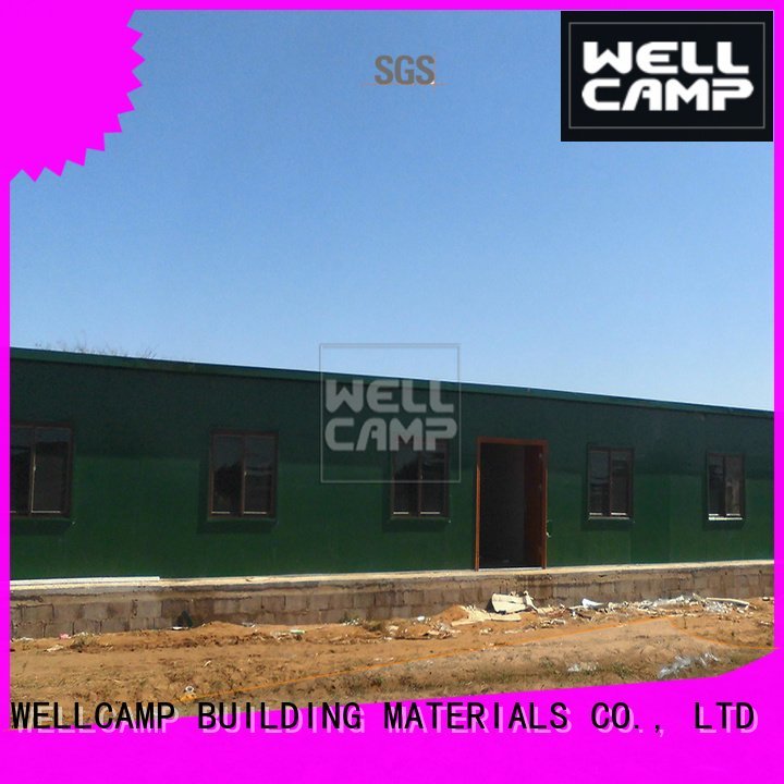 WELLCAMP, WELLCAMP prefab house, WELLCAMP container house modular prefabricated house suppliers t1 camp economic