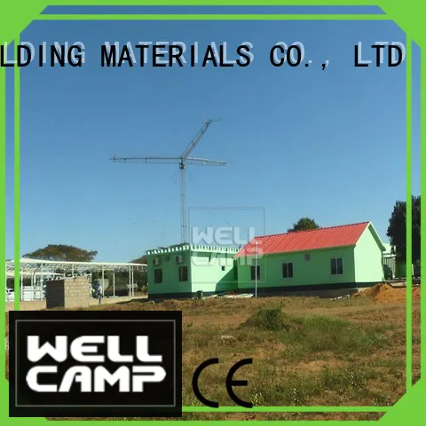 customized Prefabricated Simple Villa wellcamp for