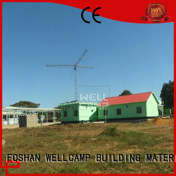 WELLCAMP, WELLCAMP prefab house, WELLCAMP container house Prefabricated Simple Villa maker wholesale