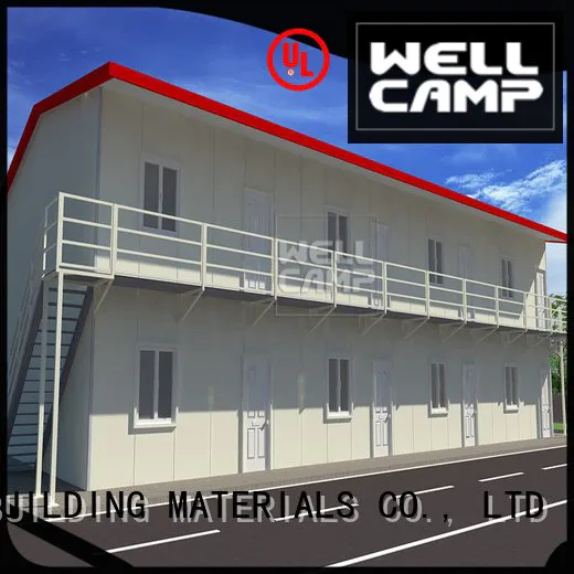 modular prefabricated house suppliers dormitory office prefab houses for sale WELLCAMP, WELLCAMP prefab house, WELLCAMP containe