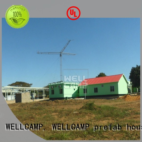 high quality prefab villa maker wholesale WELLCAMP, WELLCAMP prefab house, WELLCAMP container house
