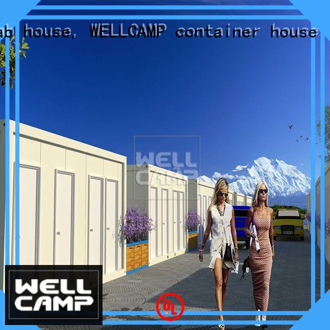 Fast Built Living Detachable Container Homes, Wellcamp C-12
