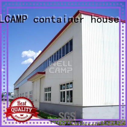 WELLCAMP, WELLCAMP prefab house, WELLCAMP container house Brand workshop customized custom prefab warehouse