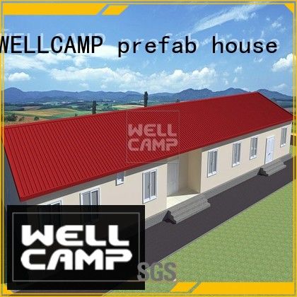 Prefabricated Concrete Villa hotel project WELLCAMP, WELLCAMP prefab house, WELLCAMP container house Brand