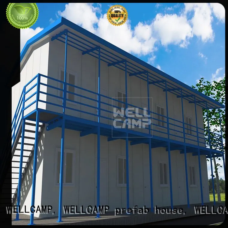 WELLCAMP, WELLCAMP prefab house, WELLCAMP container house prefab guest house classroom for accommodation