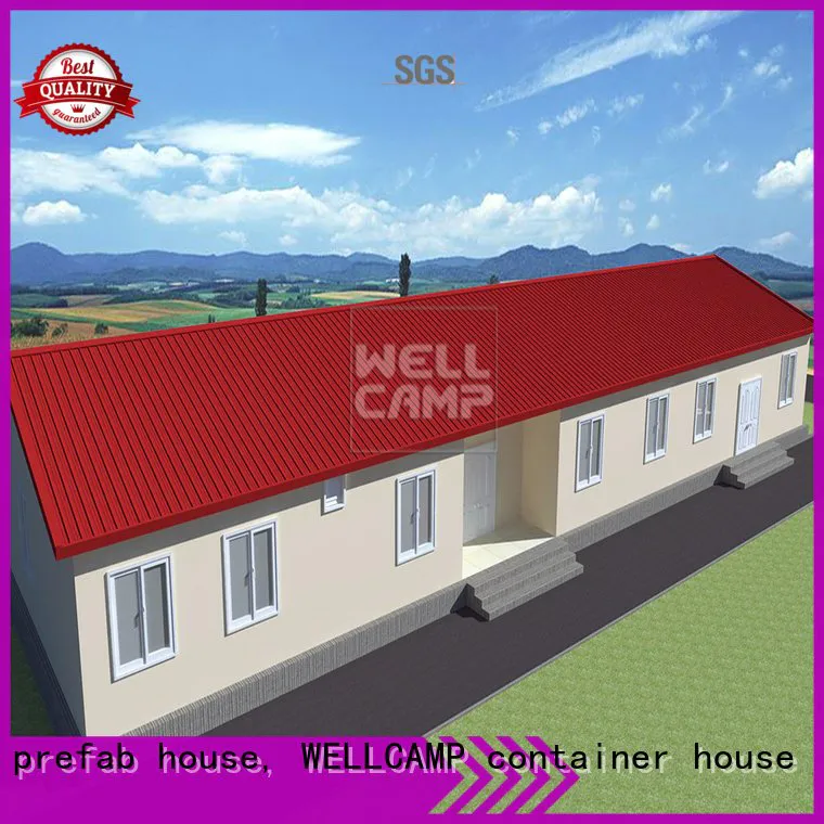 WELLCAMP, WELLCAMP prefab house, WELLCAMP container house holiday cv6 luxury Prefabricated Concrete Villa cv2