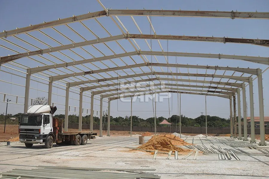 Wellcamp Steel Sheet Steel Structure in Qatar Project