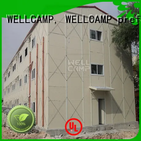 WELLCAMP, WELLCAMP prefab house, WELLCAMP container house Brand movable prefab houses fast factory