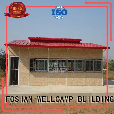 Modern Prefabricated House For Classroom In Mozambique Project, Wellcamp K-16