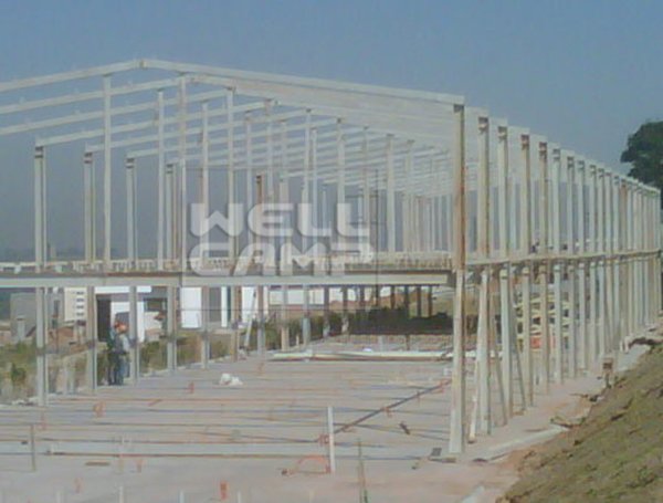 Wellcamp Warehouse With Office Steel Structure in Brazil Project