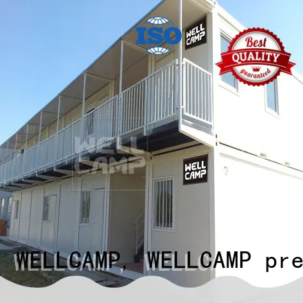 low cost china prefabricated container house supplier for apartment WELLCAMP, WELLCAMP prefab house, WELLCAMP container house