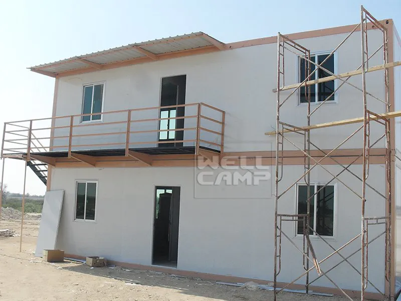 product-Mobile portable two floor prefab container house in Qatar project, Wellcamp C-16-WELLCAMP, W-2