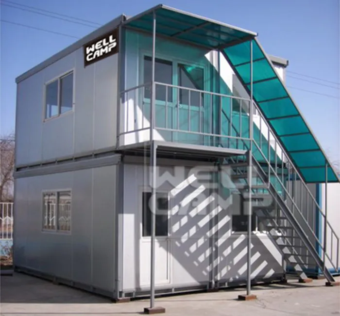 Two Floor Flat Pack Container House For Office, Wellcamp C-7