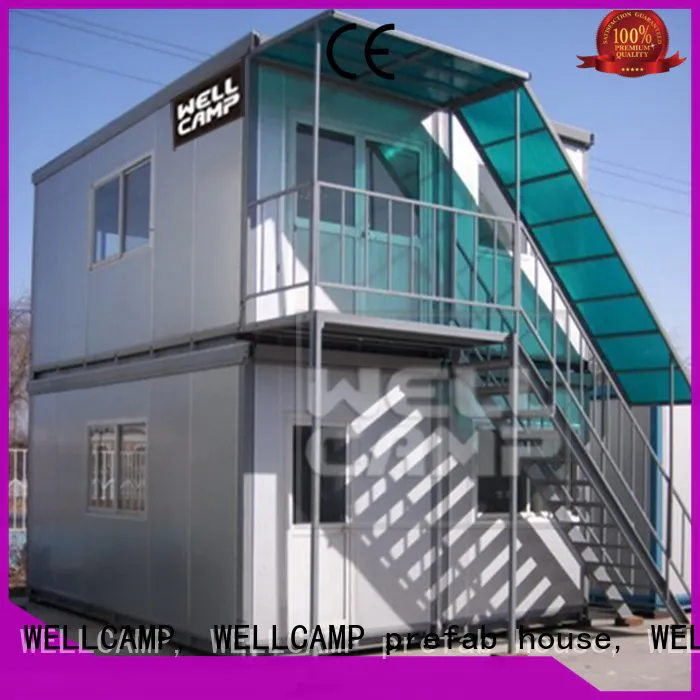 Two Floor Flat Pack Container House For Office, Wellcamp C-7
