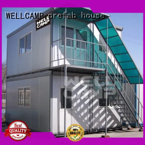 WELLCAMP, WELLCAMP prefab house, WELLCAMP container house ripple container house project online for living