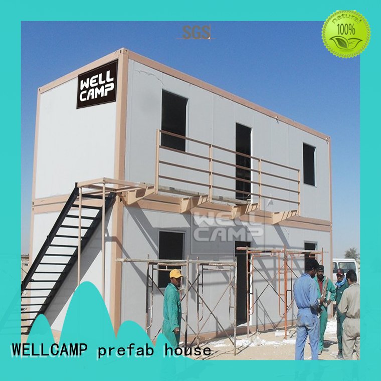 detachable china prefab container house office for WELLCAMP, WELLCAMP prefab house, WELLCAMP container house