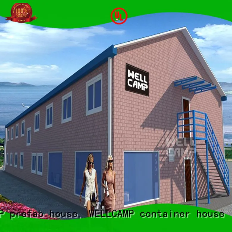WELLCAMP, WELLCAMP prefab house, WELLCAMP container house project modular house standard building for sale