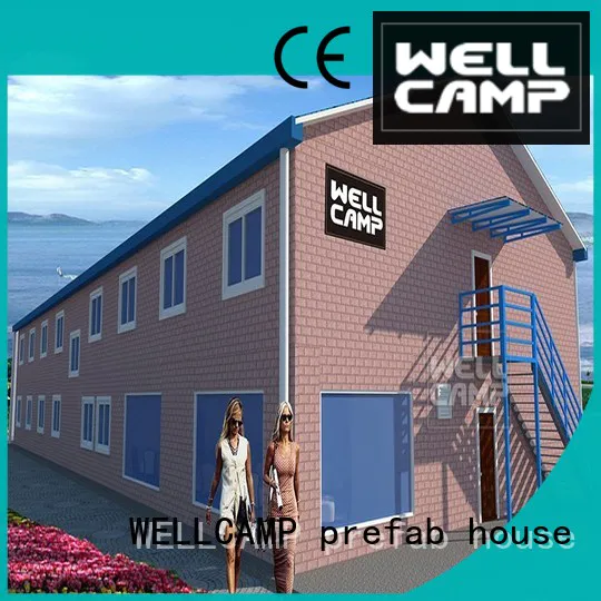 vocation customized modular house holiday WELLCAMP, WELLCAMP prefab house, WELLCAMP container house company
