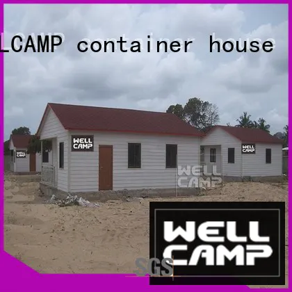 WELLCAMP, WELLCAMP prefab house, WELLCAMP container house modular light steel villa price customized for hotel