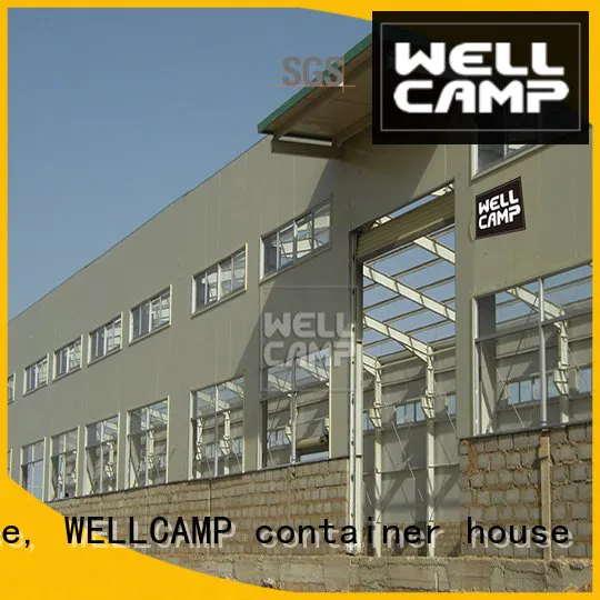 prefab warehouse large steel warehouse project WELLCAMP, WELLCAMP prefab house, WELLCAMP container house