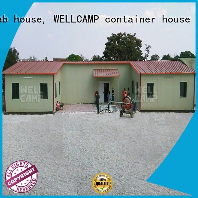 WELLCAMP, WELLCAMP prefab house, WELLCAMP container house customized china prefabricated house factory refugee house for office