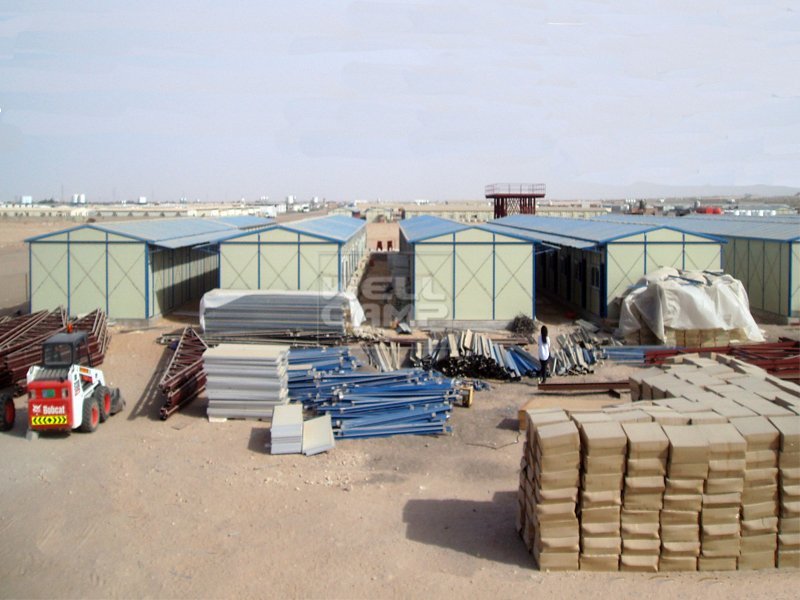 temporary modular prefab house for labor camp in UAE Project, Wellcamp K-4