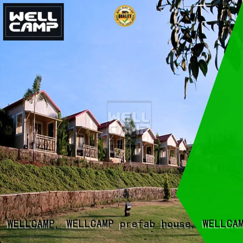 cost of prefabricated houses villa for hotel WELLCAMP, WELLCAMP prefab house, WELLCAMP container house
