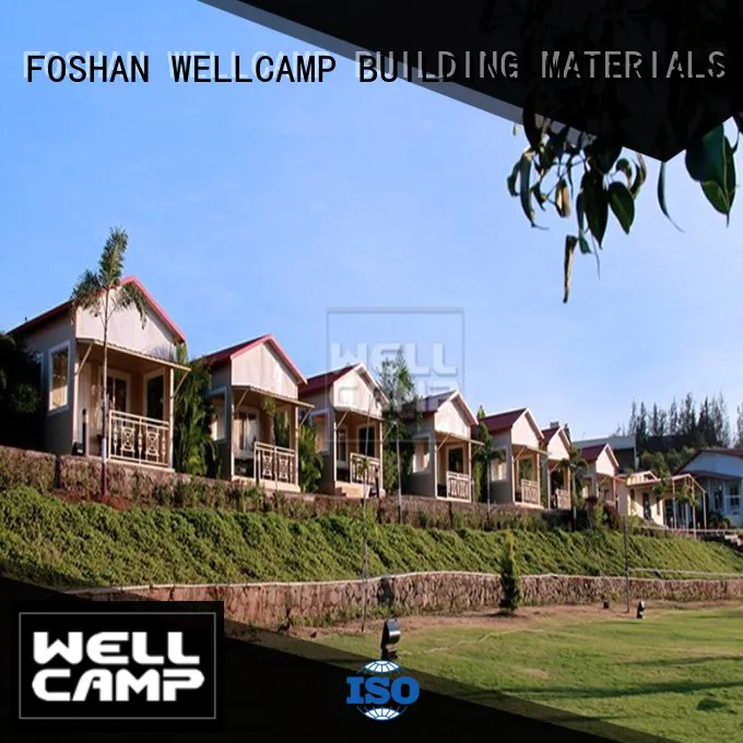 WELLCAMP, WELLCAMP prefab house, WELLCAMP container house concrete modular house wholesale for countryside