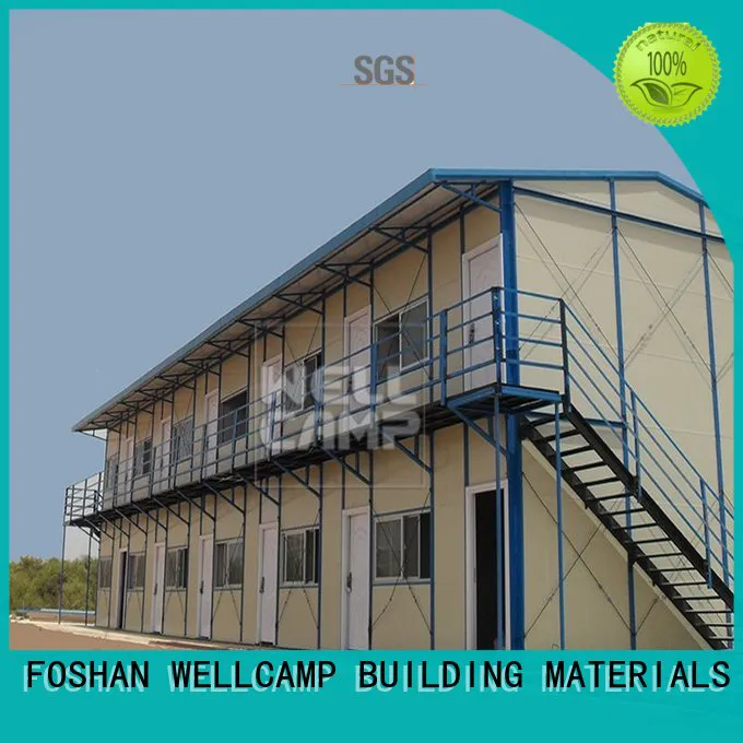 WELLCAMP, WELLCAMP prefab house, WELLCAMP container house Brand installed k16 prefabricated houses china price steel