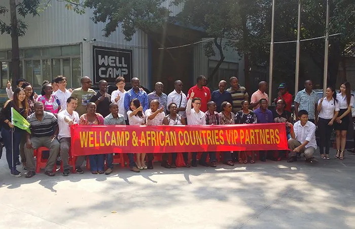 Reunión de agentes VIP africanos de Wellcamp y 118a Feria de Cantón