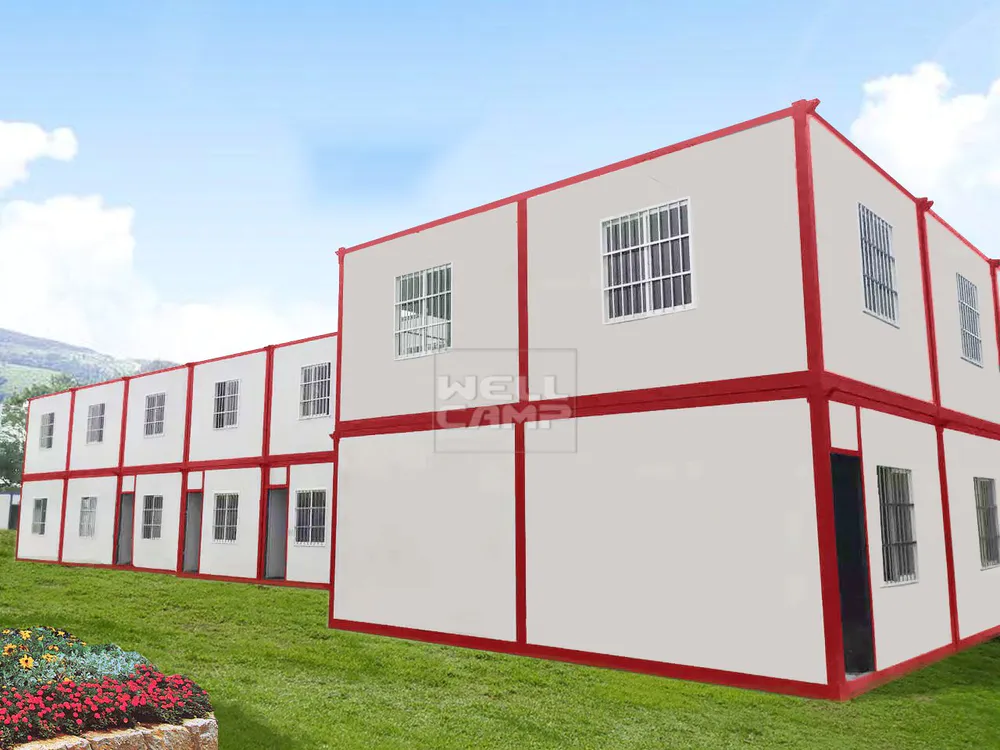 Two Floor Modularized Building System Container House for Living, Wellcamp C-14