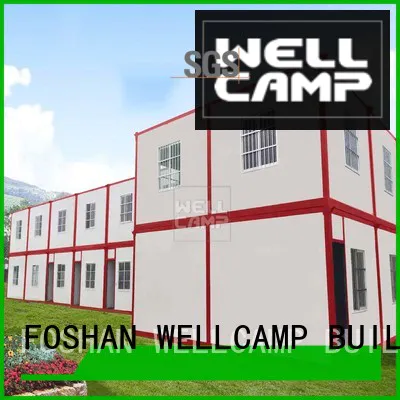 WELLCAMP, WELLCAMP prefab house, WELLCAMP container house container house project supplier for goods