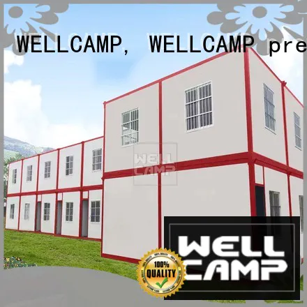 WELLCAMP, WELLCAMP prefab house, WELLCAMP container house sandwich prefab container house home for apartment