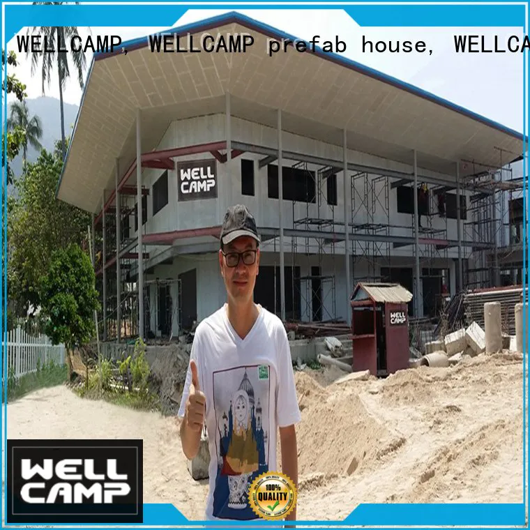 WELLCAMP, WELLCAMP prefab house, WELLCAMP container house Brand v23 apartment Prefabricated Concrete Villa