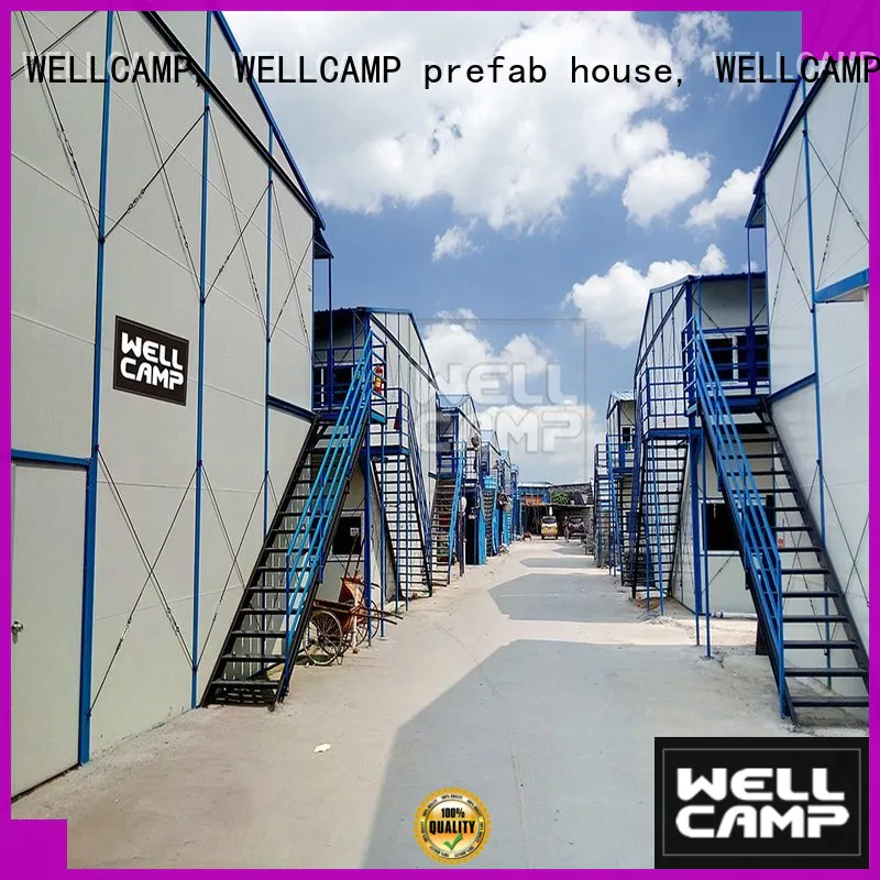 WELLCAMP, WELLCAMP prefab house, WELLCAMP container house prefab guest house on seaside for accommodation worker