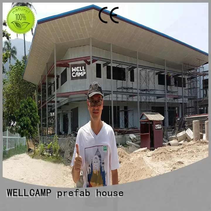 Custom prefabricated modular house building Prefabricated Concrete Villa