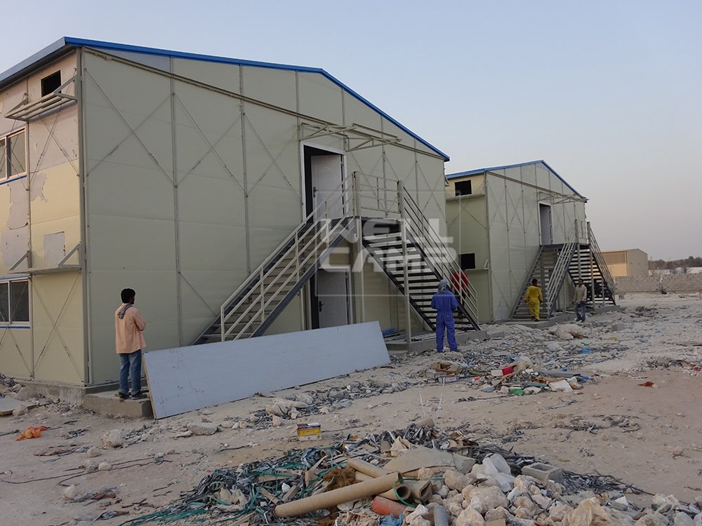 Wellcamp Modular Homes for Labor Camp in Qatar Project