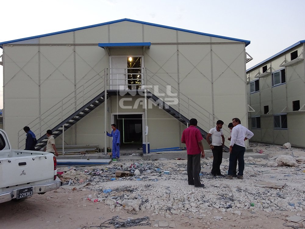 Модульные дома Wellcamp для трудового лагеря в Катаре