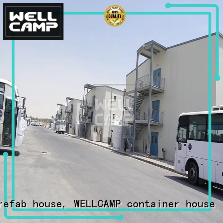 modular prefabricated house suppliers home economical camp Warranty WELLCAMP, WELLCAMP prefab house, WELLCAMP container house