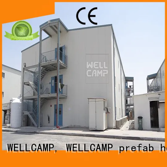 WELLCAMP, WELLCAMP prefab house, WELLCAMP container house prefab guest house refugee house for labour camp