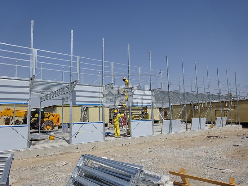 Сборный дом из оцинкованной стали Wellcamp в Омане
