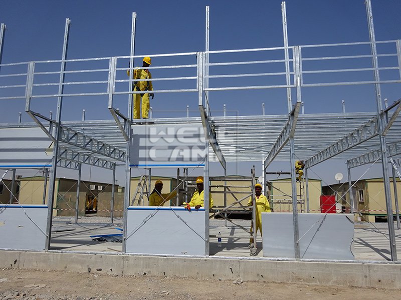 Сборный дом из оцинкованной стали Wellcamp в Омане