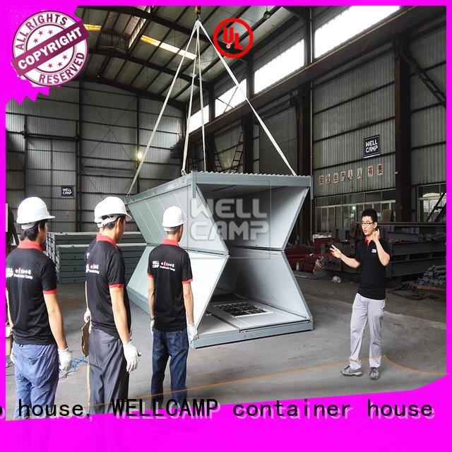 sandwich f8 eco foldable container house WELLCAMP, WELLCAMP prefab house, WELLCAMP container house