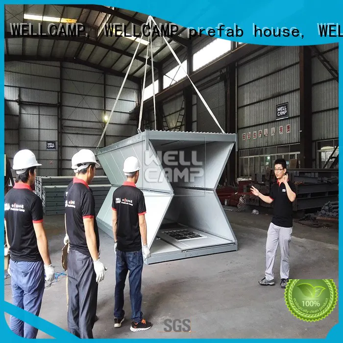 WELLCAMP, WELLCAMP prefab house, WELLCAMP container house low cost custom container homes manufacturer for outdoor builder
