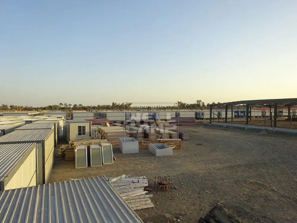Wellcamp Folding Container House Project in Oman