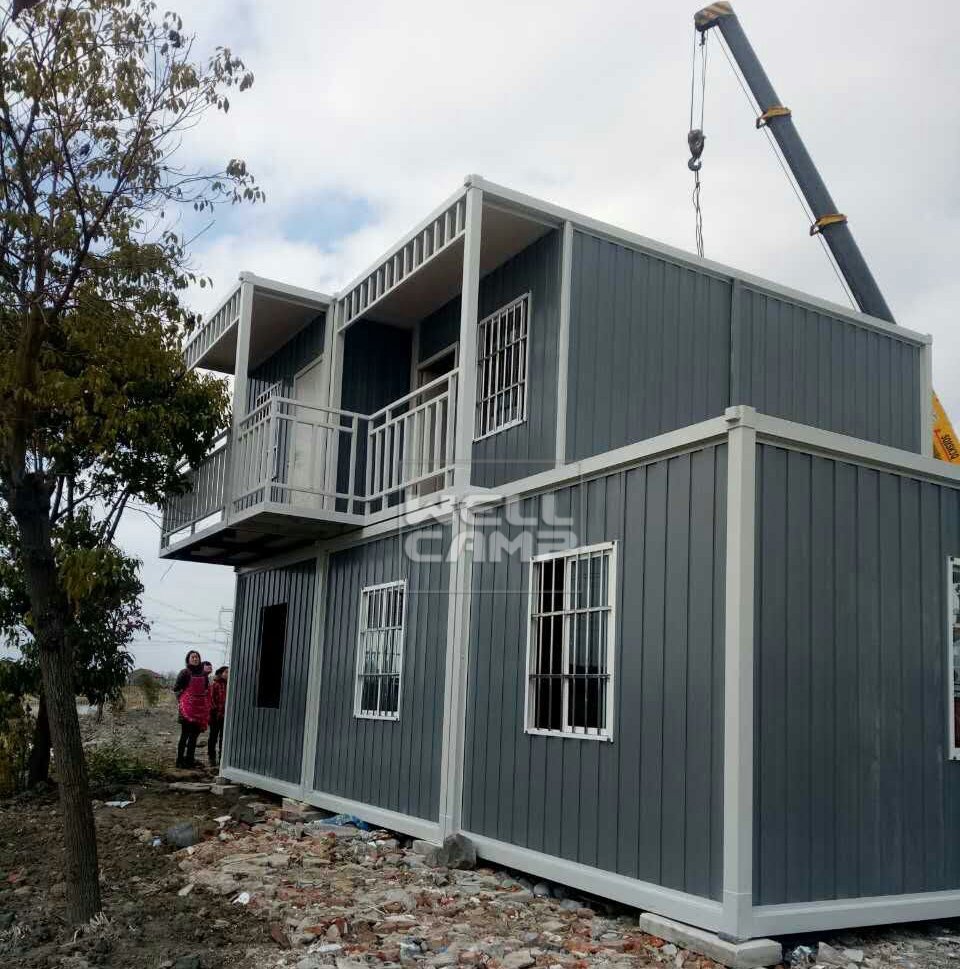 Wellcamp Flat Pack Container House for Accommodation in China Project