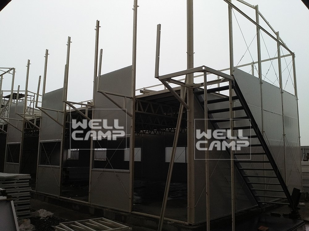 Proyek rumah prefabrikasi Wellcamp K di Asia Tenggara