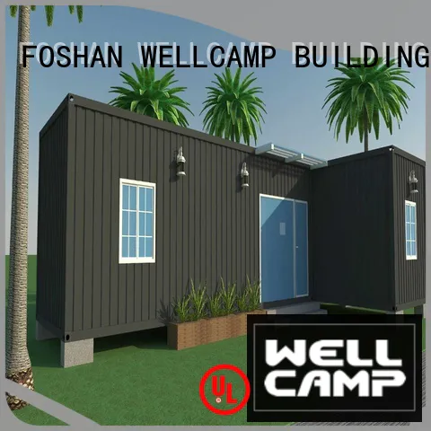 c1 ecofriendly folding WELLCAMP, WELLCAMP prefab house, WELLCAMP container house Brand luxury living container villa suppliers supplier