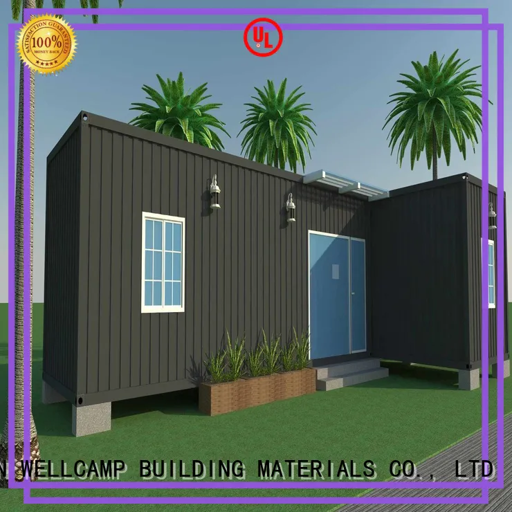 ecofriendly low house luxury customized light steel villa WELLCAMP, WELLCAMP prefab house, WELLCAMP container house Brand